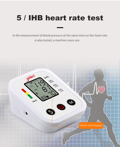 Tensiómetro Digital de Brazo con Voz en Español, Baterias y Adaptador