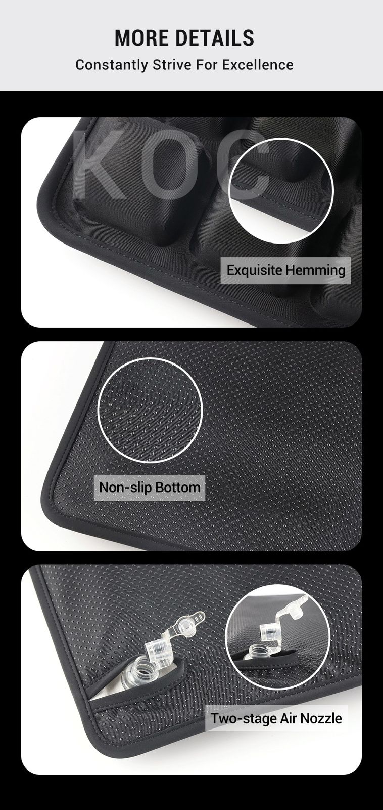 Cojín Antiescaras de Aire para Silla de Ruedas - Dropket