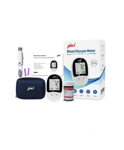 Glucómetro Digital con 100 Tirillas y 100 Lancetas - Dropket