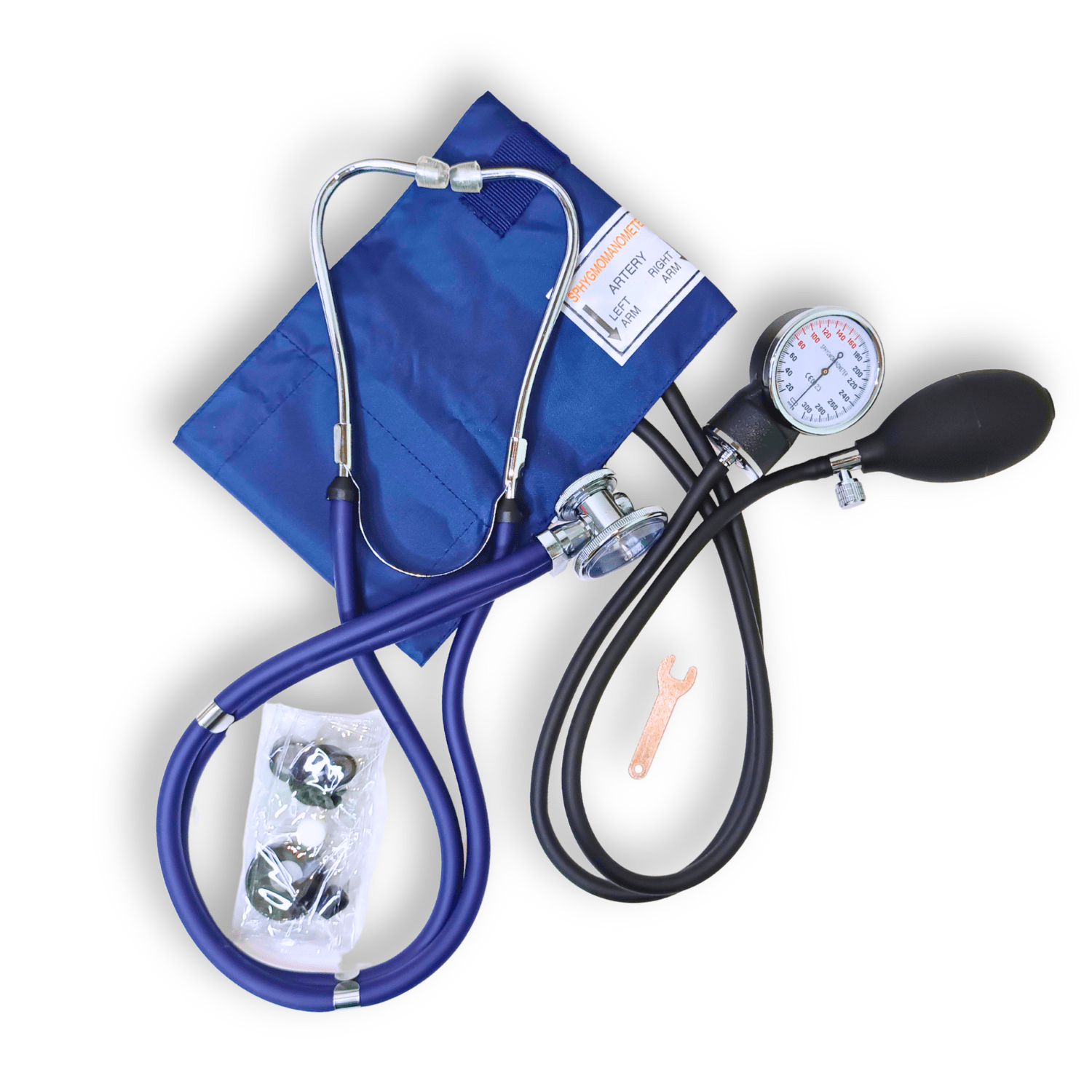 Kit Médico Fonendoscopio + Tensiómetro Manual Profesional - Dropket