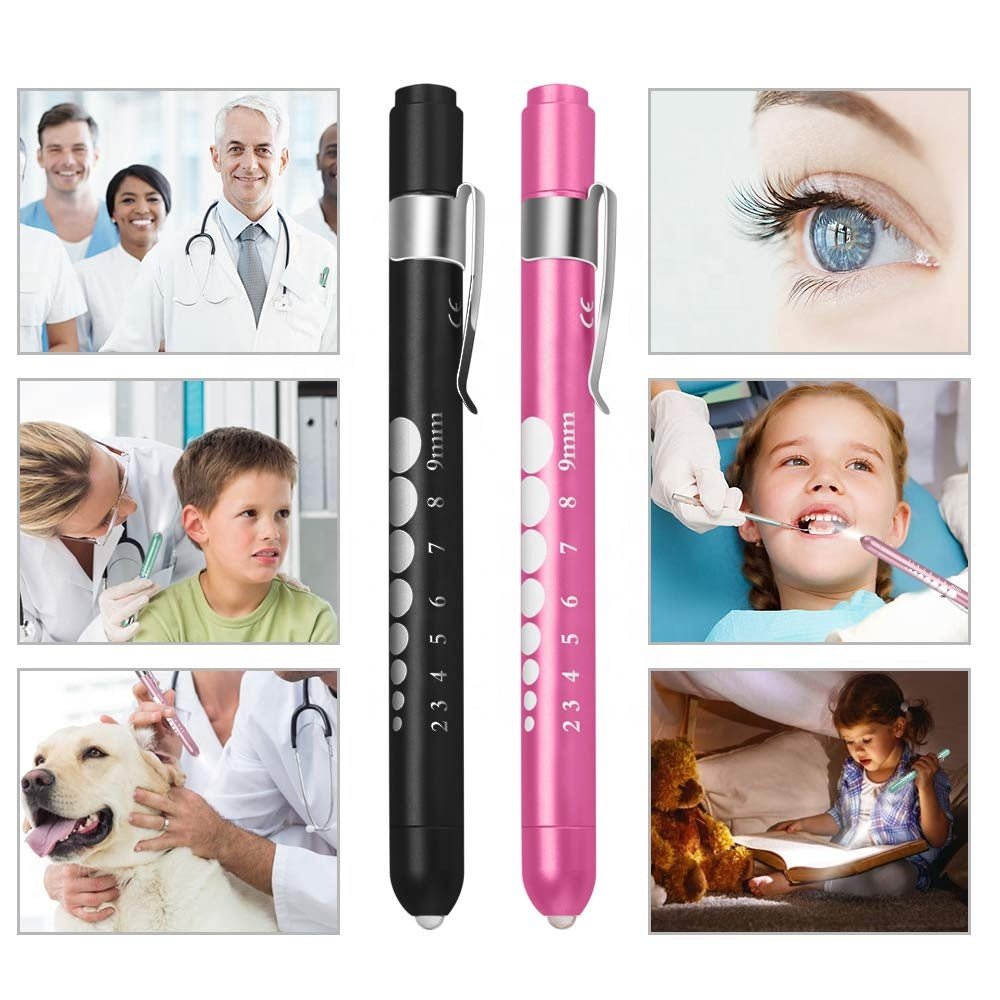 Linterna Médica LED Tipo Penlight – Evaluación Pupilar y Diagnóstico Clínico - Dropket