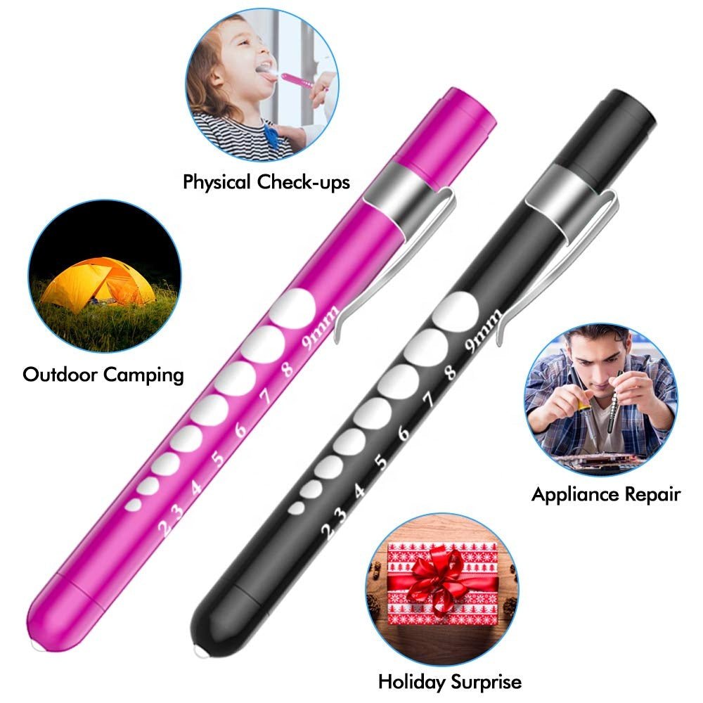 Linterna Médica LED Tipo Penlight – Evaluación Pupilar y Diagnóstico Clínico - Dropket