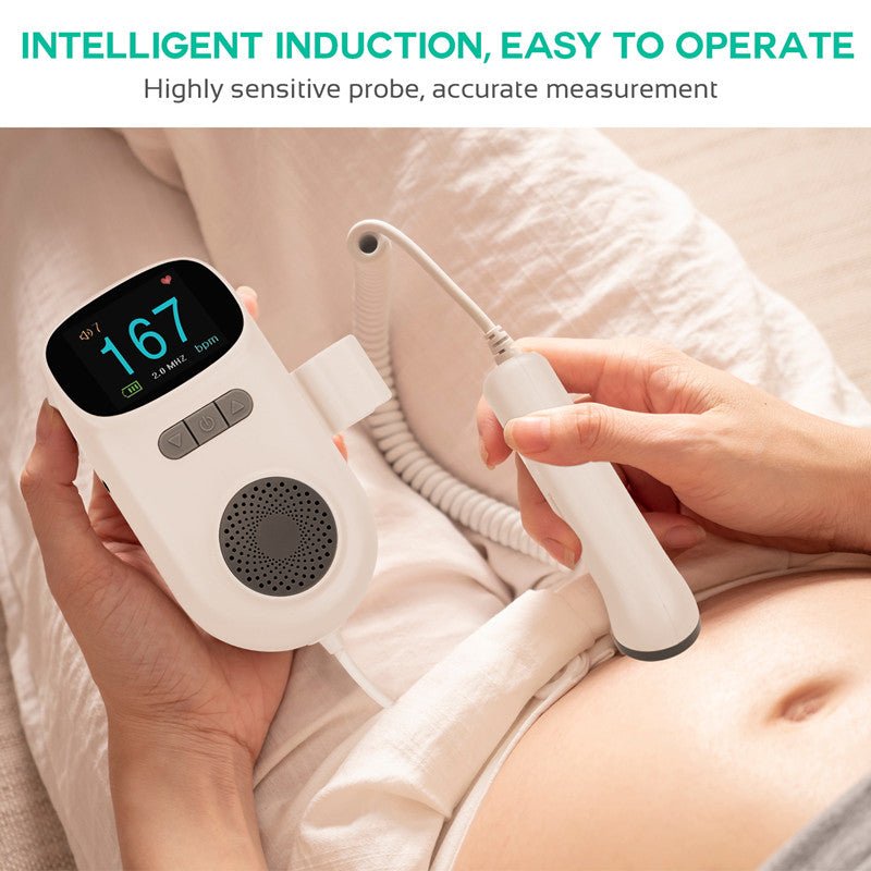 Monitor Doppler Fetal con Audio Claro y Pantalla Grande - Dropket