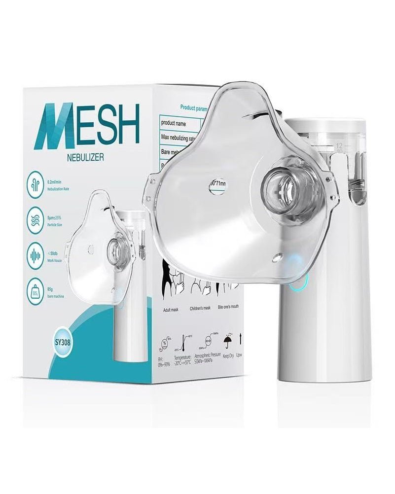 Nebulizador Mesh Portátil – Inhalador Silencioso - Dropket