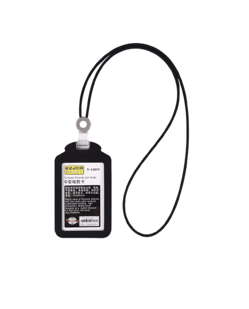Porta Carnet Médico de Silicona con Tarjetero (ID Card Holder) - Dropket