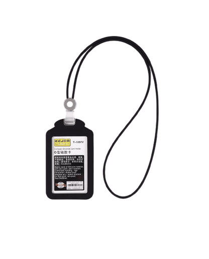 Porta Carnet Médico de Silicona con Tarjetero (ID Card Holder) - Dropket