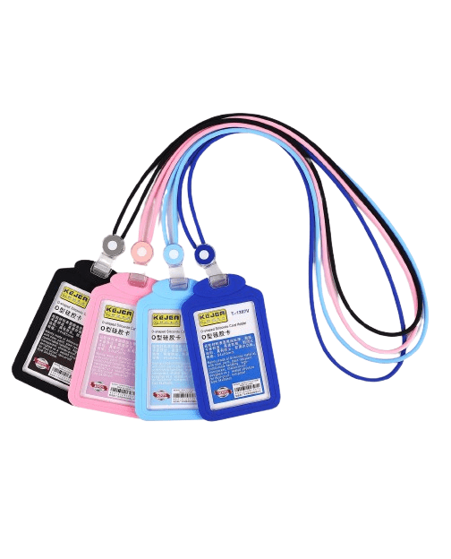 Porta Carnet Médico de Silicona con Tarjetero (ID Card Holder) - Dropket