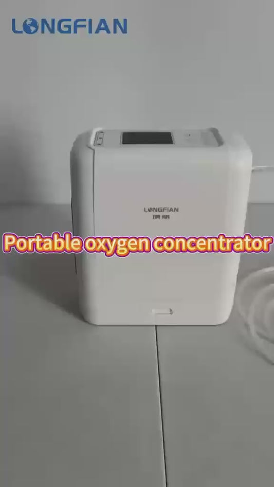 Concentrador de Oxígeno Portátil – Compacto y Recargable