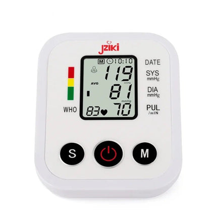 Tensiómetro Digital de Brazo con Voz en Español, Baterias y Adaptador - Dropket