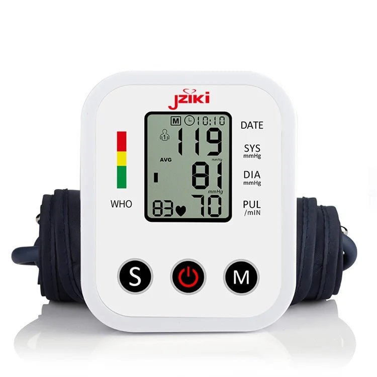 Tensiómetro Digital de Brazo con Voz en Español, Baterias y Adaptador - Dropket